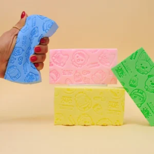 اسفنج‌ ( لیف جادویی ) عروسکی شستشو بدن